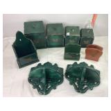 Wooden Canisters, Napkin Holders & Shelves