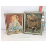Vintage Picture & Frame