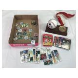 Assorted Cards, Gum Tops & Misc