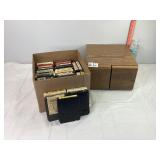 Assorted 8 Tracks & Rack