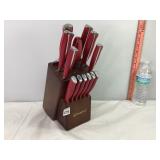 Emojoy Knife Block & Knives, Missing Sharpener