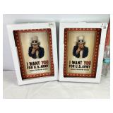 Uncle Sam Wall Plaques