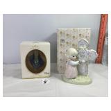Precious Moments Fig., Hallmark Cinderella Slipper