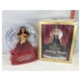 2006 & 2016 Holiday Barbies