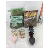 Spanish Moss, Ornaments & Bird Decor