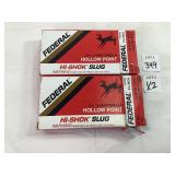 Federal 12ga Hi-Shok Slug Hollow Points