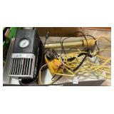 2 Portable Air Compressors & Droplight