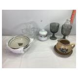 Christmas Bowls, Pfaltzgraff Creamer & Misc