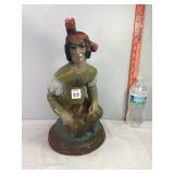 Native American Ceramic Figure