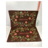 Christmas Welcome Mats
