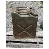 US Cavalier Metal Water Jug