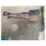 2 Roof Shovels