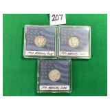 1942-1944 Mercury Dimes