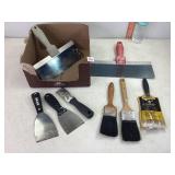 Paint Brushes, Trowels & Scrappers