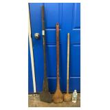 Antique Wooden Mixing Paddles