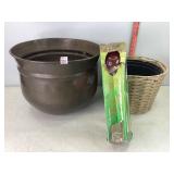 Plant Bulb Waterer, Flowerpot & Metal Flowerpot