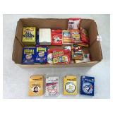 Card Collector Boxes & Cards w/Gum