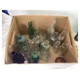 Assorted Glass Bottles