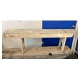 Antique Wooden Bench Approx 58' Wide