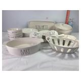 Glass & Melamine Rae Dunn Dishware