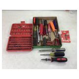 Assorted Screwdrivers & Precision Tips
