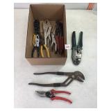 Wire Strippers, Vise Grips & Adj Pliers