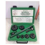 Greenlee 1/2' - 2' Knockout Punch Kit w/Wrench