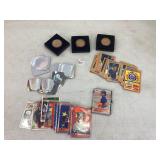 Baseball Medallions, Cards & Stickers