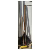 Rakes and Scrub Brush