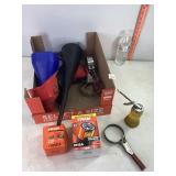 Funnels, Oil Wrenches, Oil Filters & Misc