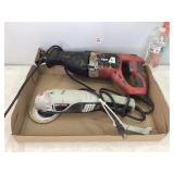 Skil Recip Saw & Task Force Sander