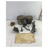 Vintage Tins, Beater & Misc