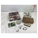 Costume Jewelry, Asst Collectibles, & Misc