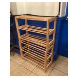 Natural Wood Shoe Racks