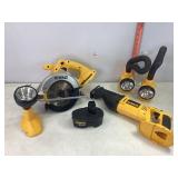 18v DeWALT Tools w/1 Batt and No Charger
