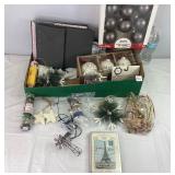 Christmas Bags, Ornaments, Lights & Misc