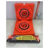 Collapsible Cones & Emergency Triangle