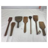 Vintage Wooden Butter Paddles