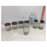 Glass Jars w/Metal Lids