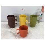 Vintage Tupperware Mugs