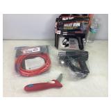 Siphon Hose, Milwaukee Heat Gun & Handy Bar