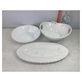 Fish Plate, Bowl & Server