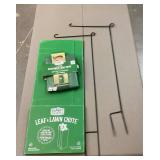 Flag Holders & Leaf Bags