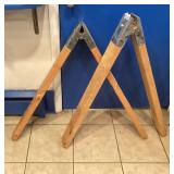 Pair of Sawhorses