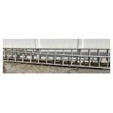 2 Aluminum Extension Ladders