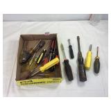Assorted Screwdrivers & Nut Drivers