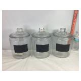 1 Gal Glass Jars w/Lids