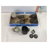Mini Scoops, Flour Sifter, Measuring Cups & Misc