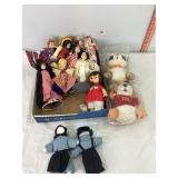 Assorted Dolls & Plushes