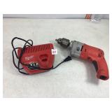 Milwaukee Drill, No Cord, & Milwaukee M12 Charger